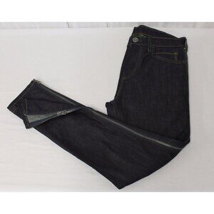 MADEWELL SKARGORN™KISS IT PANTS BLUE STREAK SIZE 28 NWT A7317